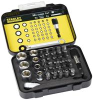 Stanley 1-13-907 Bitset Expert Pro 1/4 - Steeksleutel met ratelring (40 delig) - thumbnail