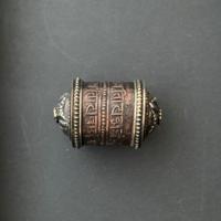 Hanger Gebedsmolen met Mantra OMPH Koper (4,5 cm x Ø 2,5 cm) - thumbnail