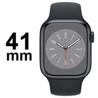 Refurbished Apple Watch Series 8 GPS 41 mm Zwart Als nieuw - thumbnail