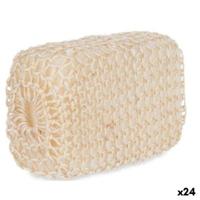 Lichaamsspons Berilo B7083-7 Wit Beige 9 x 14 x 6 cm (24 Stuks) - thumbnail