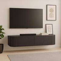 Novero Espresso Zwevend 140cm-31599 - thumbnail