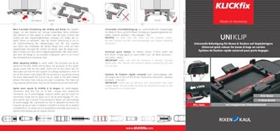 KLICKFIX Dragertas rackpack xl