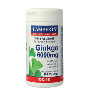 Lamberts Ginkgo 6000mg Time Release Tabletten Lamberts Ginkgo 6000mg Time Release Tabletten