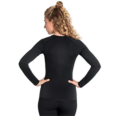Odlo Performance Warm Crew Neck Longsleeve Dames Odlo Performance Warm Crew Neck Longsleeve Dames