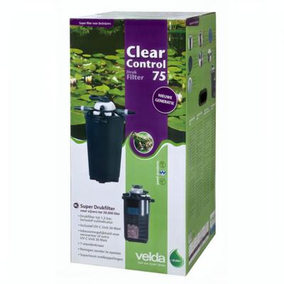 Velda Clear Control 75 drukfilter (met 36 watt UVC)
