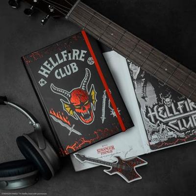 Stranger Things Notebook Hell Fire Club