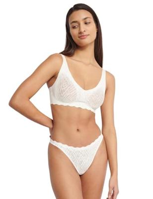 Zero feel Soft Bra Bliss - Naadloze BH top - Kanten bralette met brede bandjes