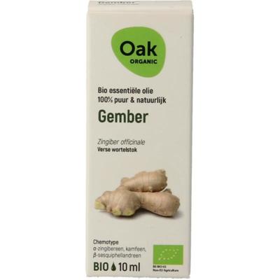Oak Organic Essential Oils Gember 10ml
