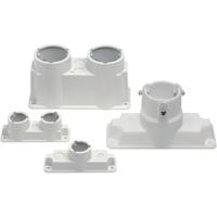 Fibox EPA 2160 Kabeldoorvoering Enkelvoudig Klem-Ø (max.) 60 mm Kunststof Grijs-wit (RAL 7035) 1 stuk(s) - thumbnail