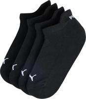 2 paar dames sneaker sokken katoen - Badstof zool - Sneakersokken wit, zwart en grijs - thumbnail