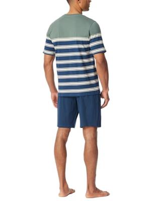 Schiesser Schiesser Pyjama Short khaki 182604 48/S