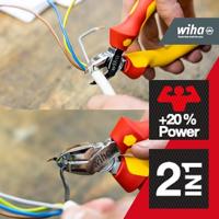 Wiha Afstrip-zijkniptang Professional electric met DynamicJoint® | 160 mm | 6 1/2" | In blisterverpakking - 27431 - 27431 - thumbnail