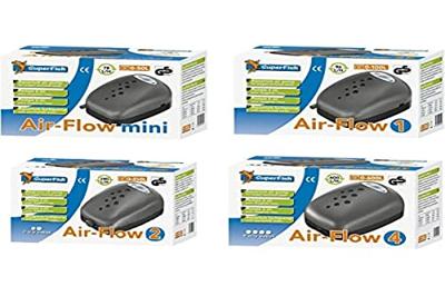 Superfish Airflow 1 Way Aquarium Air Pump with Free Spare Diaphragm