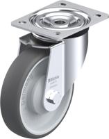 Blickle L-PATH 160KA Zwenkwiel Wieldiameter: 160 mm Draagvermogen (max.): 400 kg 1 stuk(s) - thumbnail