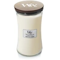 WoodWick white tea & jasmine mini candle - thumbnail