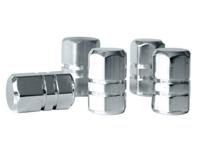 Eufab Ventielkap Set van 5 stuks Chroom - thumbnail