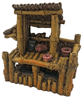 Superfish Bamboo House L - Duurzaam Aquarium Decor, Natuurlijke Uitstraling, Onderhoudsvriendelijk - thumbnail