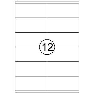 Etiket Quantore 105x48mm 1200 stuks