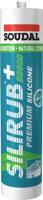 Soudal Silirub+ S8800 | Natuursteen | Siliconenkit | Marmergrijs | 300 ml - 120990 - thumbnail