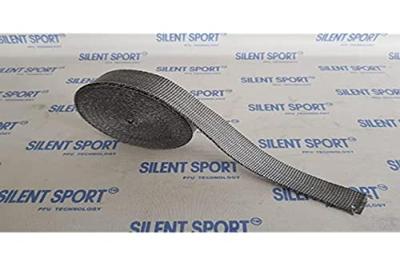 SILENT SPORT hittebestendige band heat protection tape sp 10mx30mm graphite