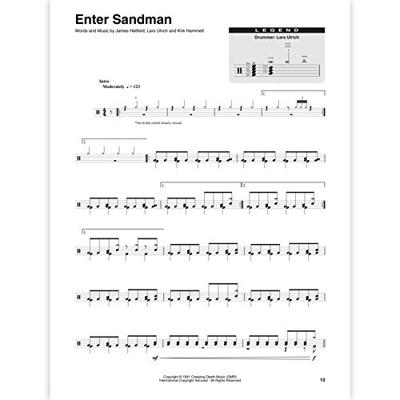 Hal Leonard Drum Play-Along Metallica 1991-2016 drumboek