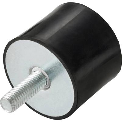 TRU COMPONENTS TC-NT50-40-43A Hardheid 43 Shore A Maximale statische lading 86 kg