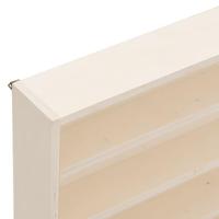 Wandkast met deuren 80x8,5x37 cm - thumbnail