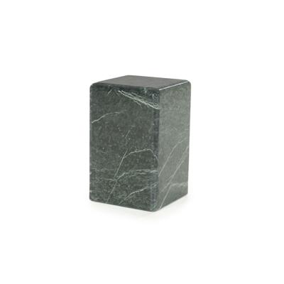 By-Boo Bijzettafel 'Dice' Marmer, 30 x 30cm, kleur Groen By-Boo Bijzettafel 'Dice' Marmer, 30 x 30cm, kleur Groen