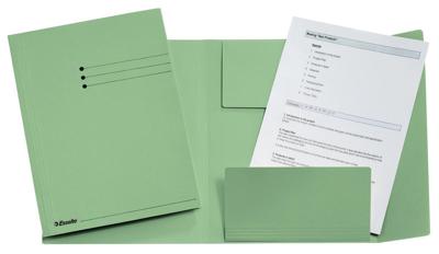 Esselte dossiermap groen, ft A4