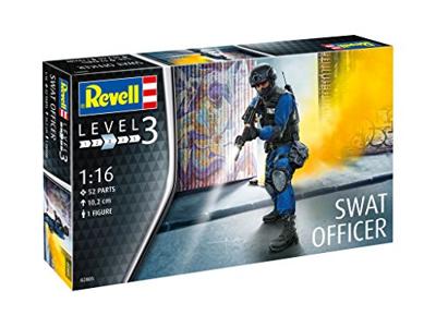 Revell 1/16 Swat Officer Revell 1/16 Swat Officer