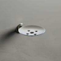 Zeephouder Hotbath Cobber Wand Geborsteld Nikkel - thumbnail