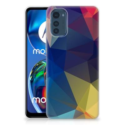 Motorola Moto E32/E32s | TPU Hoesje | Polygon Dark
