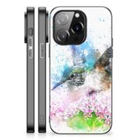 Kleurrijke Telefoonhoesje iPhone 14 Pro Vogel - thumbnail