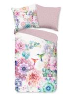 HIP Dekbedovertrek "mandala's en bloemen" - Multi - (155x220 cm) - Katoen Satijn - thumbnail