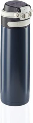 Leifheit 03275 reisdrinkbeker 600 ml Zwart, Blauw Roestvrijstaal