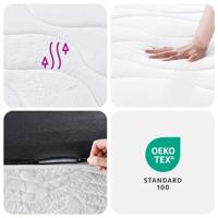 Binnenveringsmatras voor kinderen middelhard 80x160 cm - thumbnail