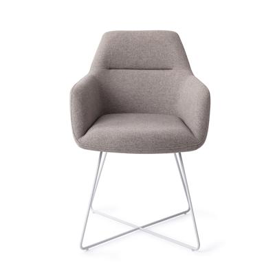 Jesper Home Kinko eetkamerstoel Earl Grey cross white