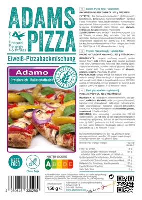 Adams Pizza Adamo Eiwit Pizzabodem