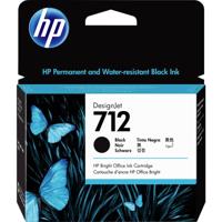HP Inktcartridge 712 Origineel Zwart 3ED71A - thumbnail