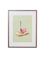 HEMA Fotolijst 30x40cm hout dun (donkerbruin) - thumbnail