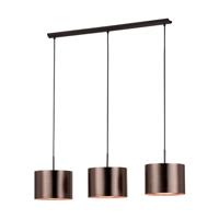 Stars of Light Pendant lampSaganto 1 with 3 copper caps - 39357 - thumbnail