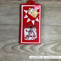 Vaessen Creative • snij- en embossingmallen label 13st. - thumbnail