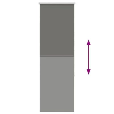 Rolgordijn verduisterend 60x130cm stofbreedte 55,7 cm polyester - thumbnail