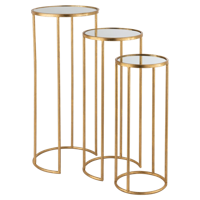 J-Line Bijzettafel Set Reo - thumbnail