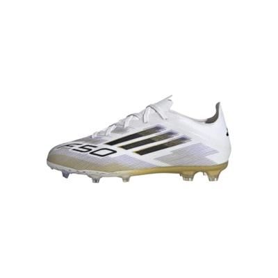 adidas F50 Elite Gras Voetbalschoenen (FG) Kids Wit Zwart Goud