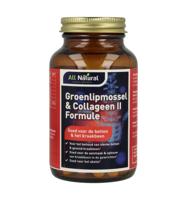 All Natural Groenlipmossel & collageen II formule 60 Tabletten - thumbnail