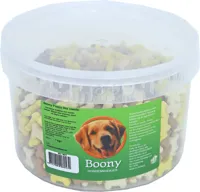 Boony hondenkoek puppy botjes mix vanille, emmer 1kg - thumbnail