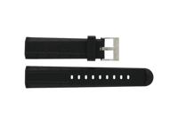 Horlogeband Nautica A16597G Rubber Zwart 22mm - thumbnail