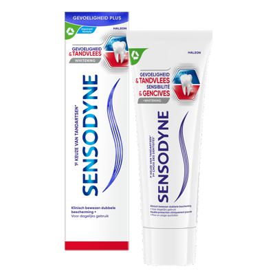 Sensodyne Gevoeligheid & Tandvlees Whitening Tandpasta Sensodyne Gevoeligheid & Tandvlees Whitening Tandpasta