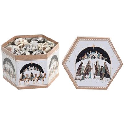 Kerstbal Home ESPRIT Multicolour PVC (14 Onderdelen)